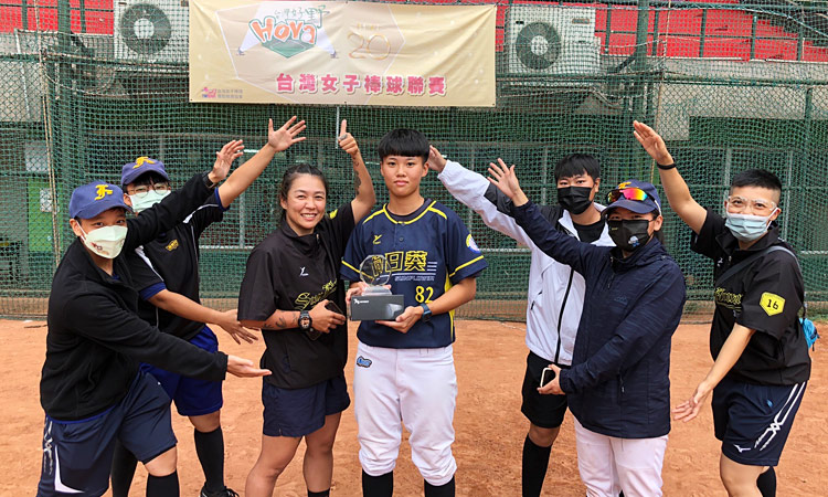 向日葵陳琪蓉以29K榮登奪三振王